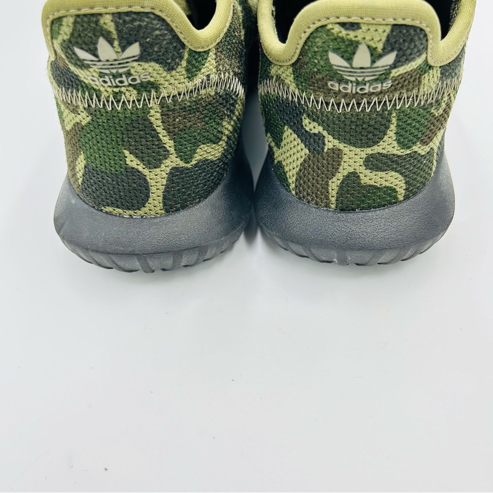 Adidas shoes Tubular Runner camo running shoes trainers green women size 6 - Picture 9 of 10